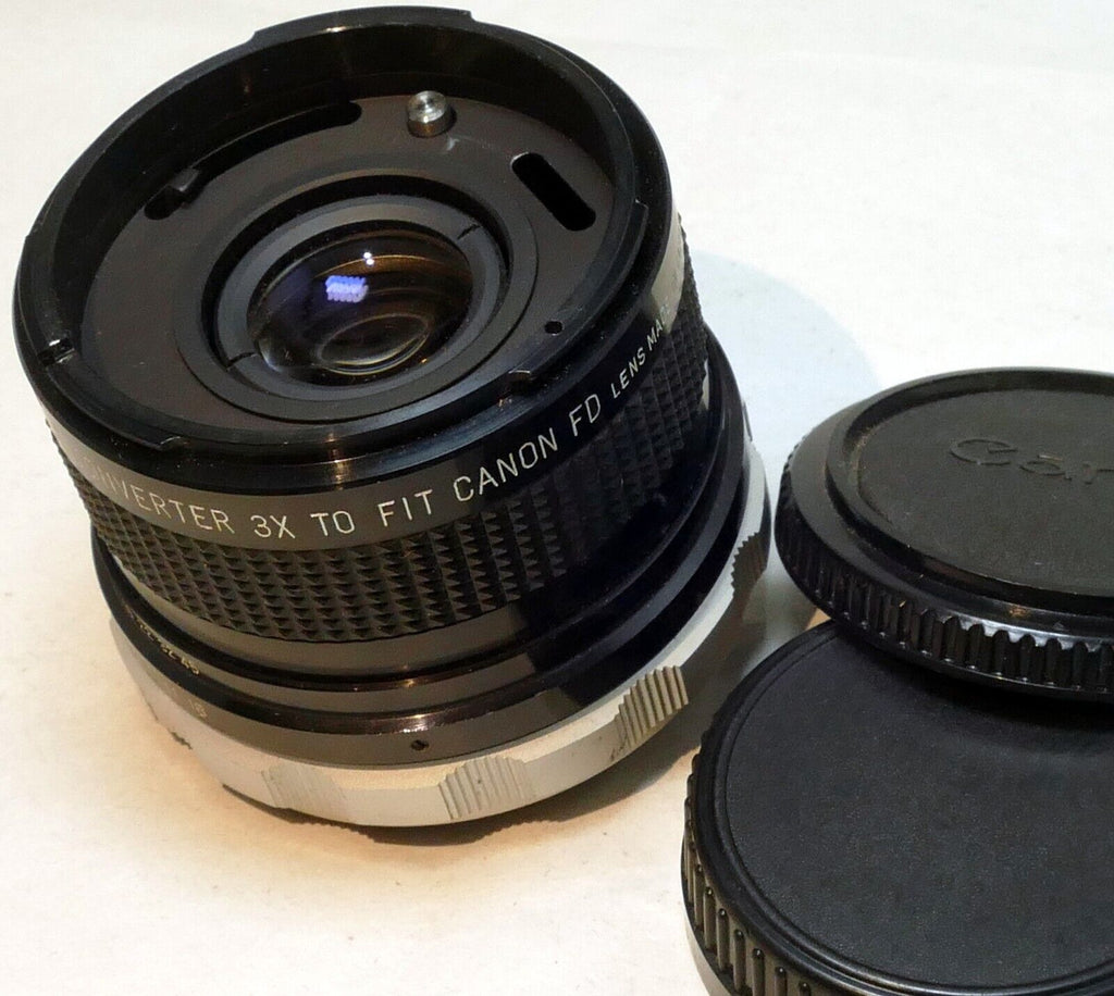 Soligor 3X Lens Teleconverter Extender for Canon FD/FL manual focus  C-FD