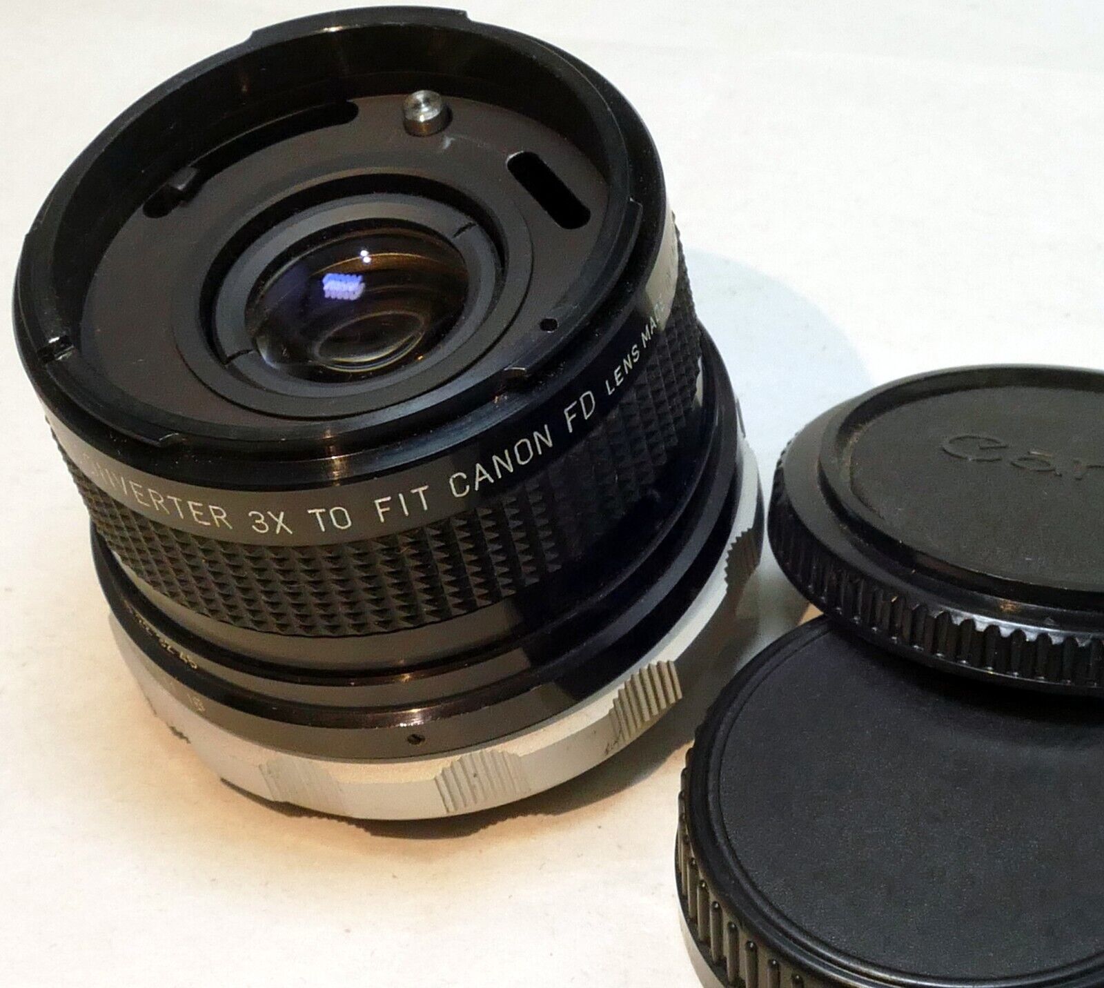 Soligor 3X Lens Teleconverter Extender for Canon FD/FL manual focus  C-FD