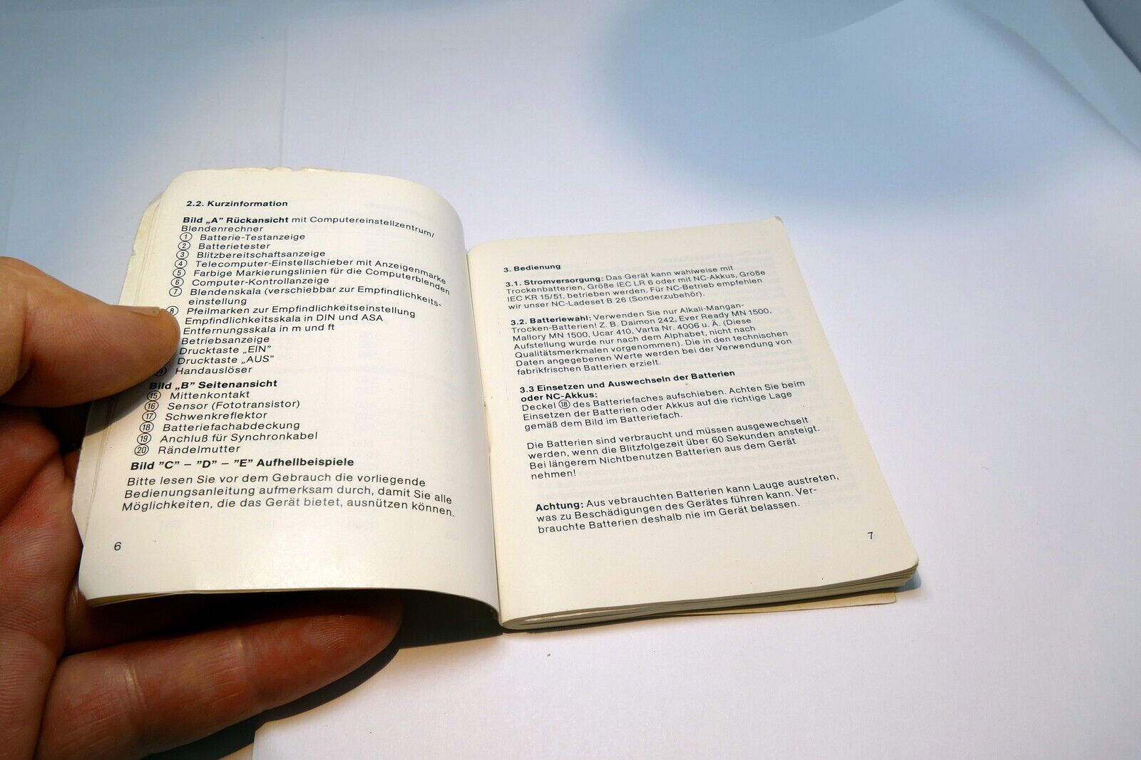 Mecablitz 30 BCT 4 german Deautche Ausgabe bedienungsanleitung guide manual book