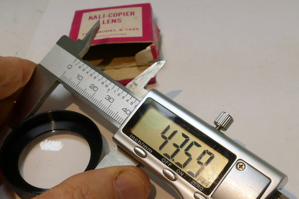 Macro Lens Close-up for Kalimar Copier Polaroid Copy Stand K-1695 Kali-Copier