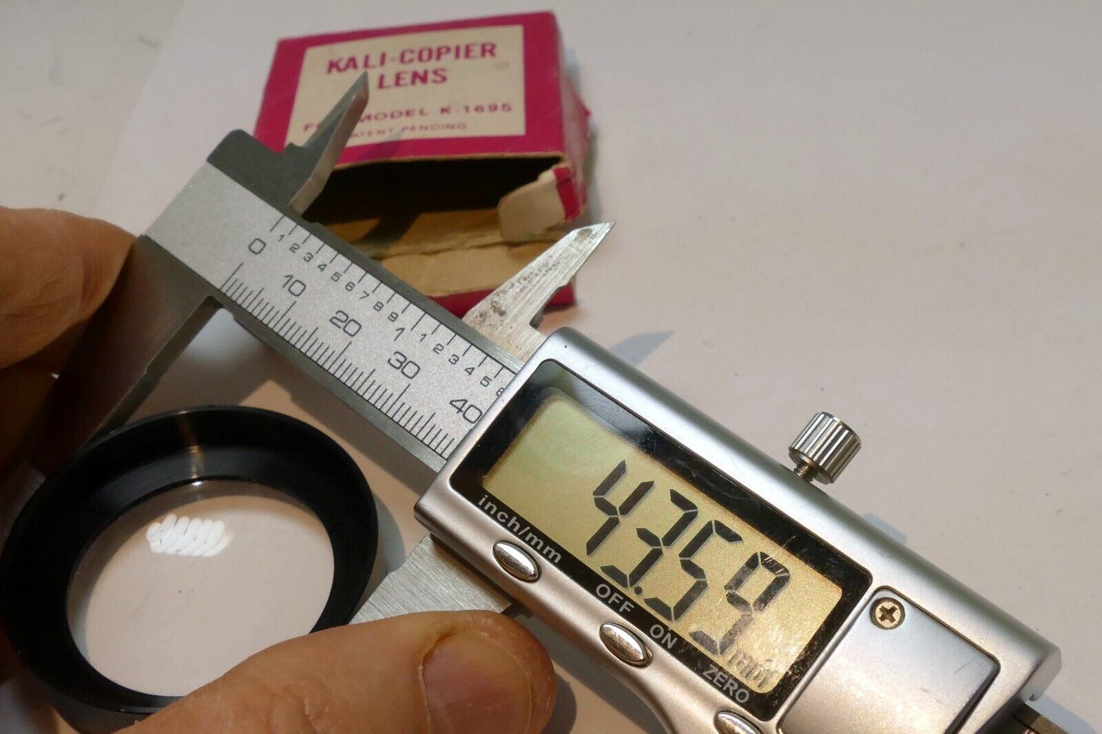 Macro Lens Close-up for Kalimar Copier Polaroid Copy Stand K-1695 Kali-Copier