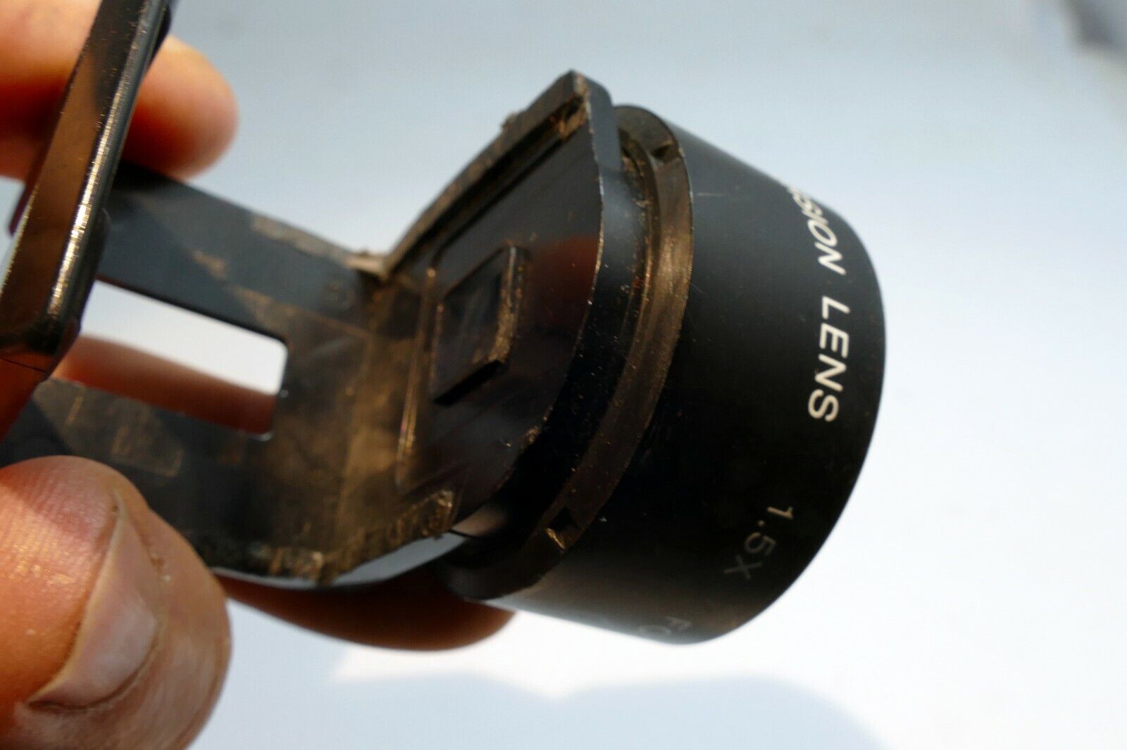 CONVERSION LENS FOR DISC CAMERA 1.5XX  ~ F2.8  AS IS