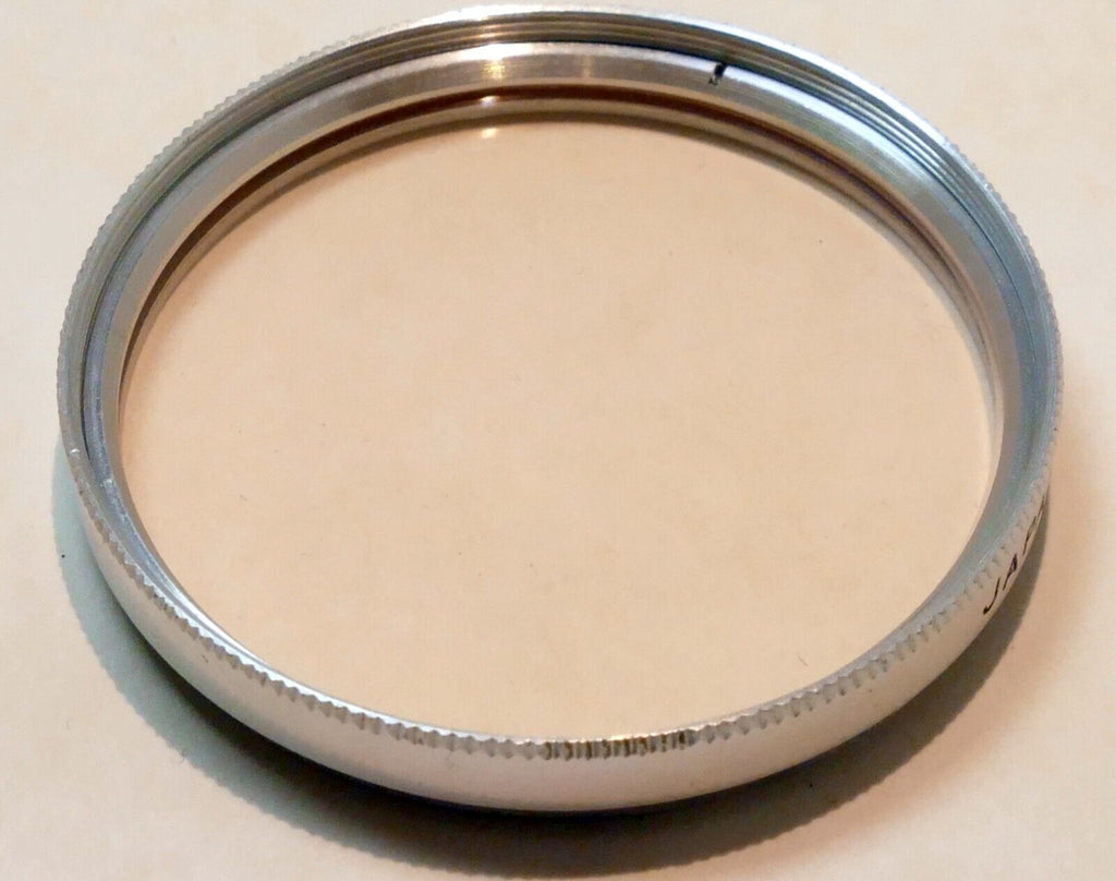 1A 1-A Skylight  40.5mm Lens Filter warming with chrome silver rim