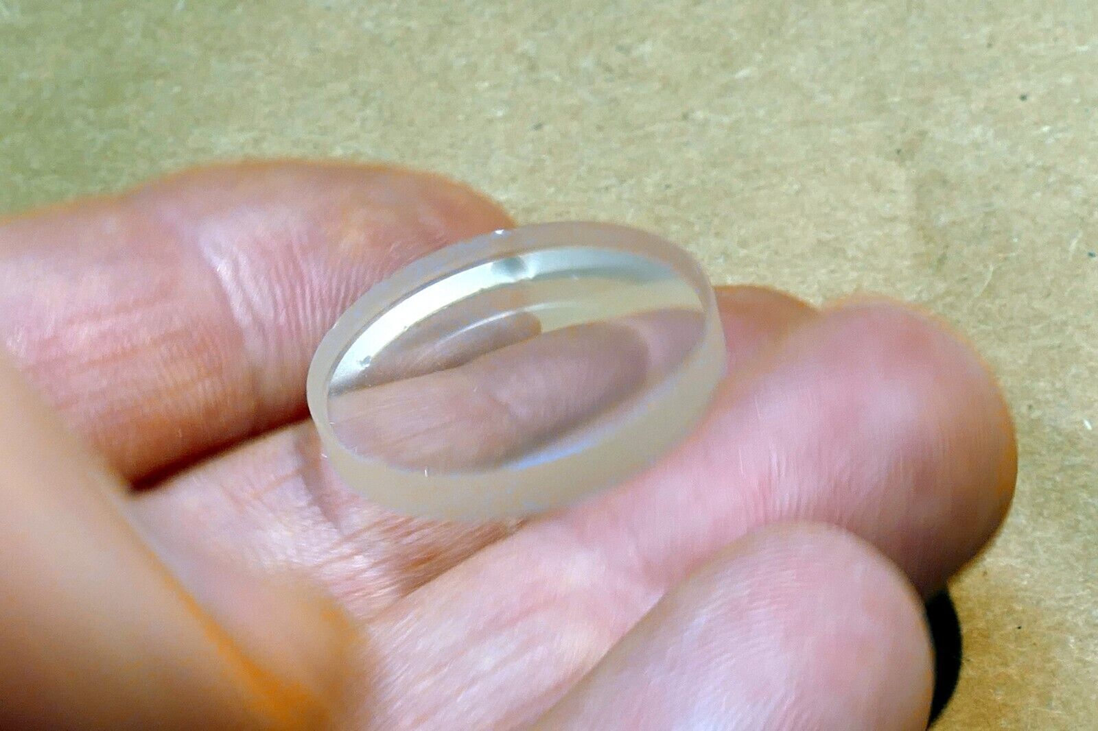 1" Diameter 0.15" thick OpticalGlass for microscope