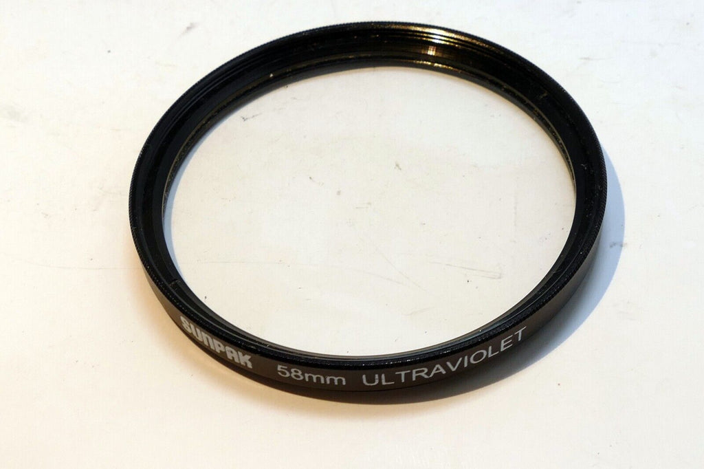 Sunpak UV 58mm Lens Filter Ultraviolet