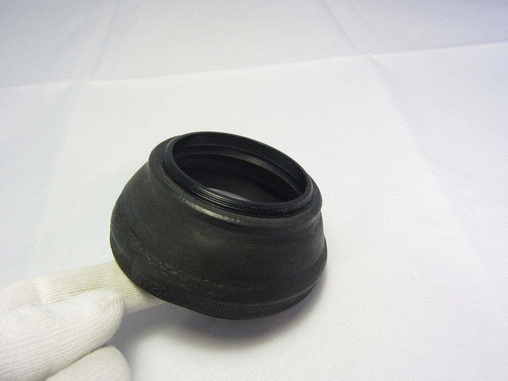 Rubber Lens Hood 52mm Made in Korea for 50mm f1.4 f2 lenses 6210057