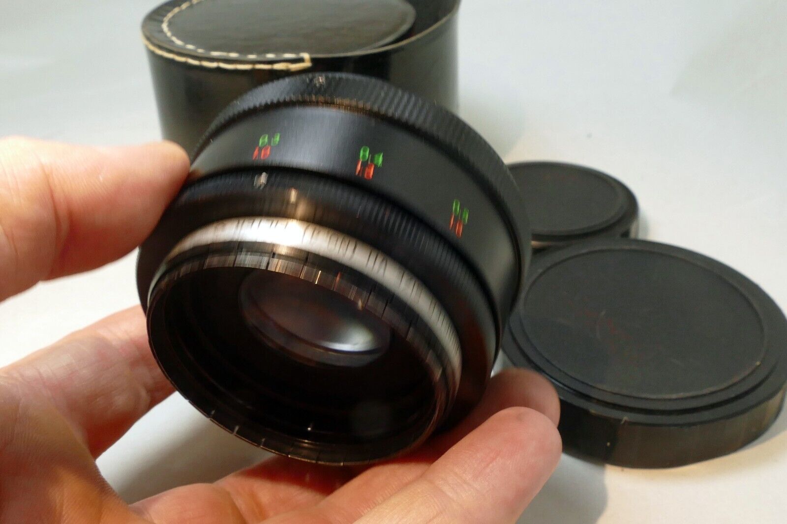 Tiger Macro zoom AUX Camera LENS Series VII 54mm threads - with heavy haze AS IS