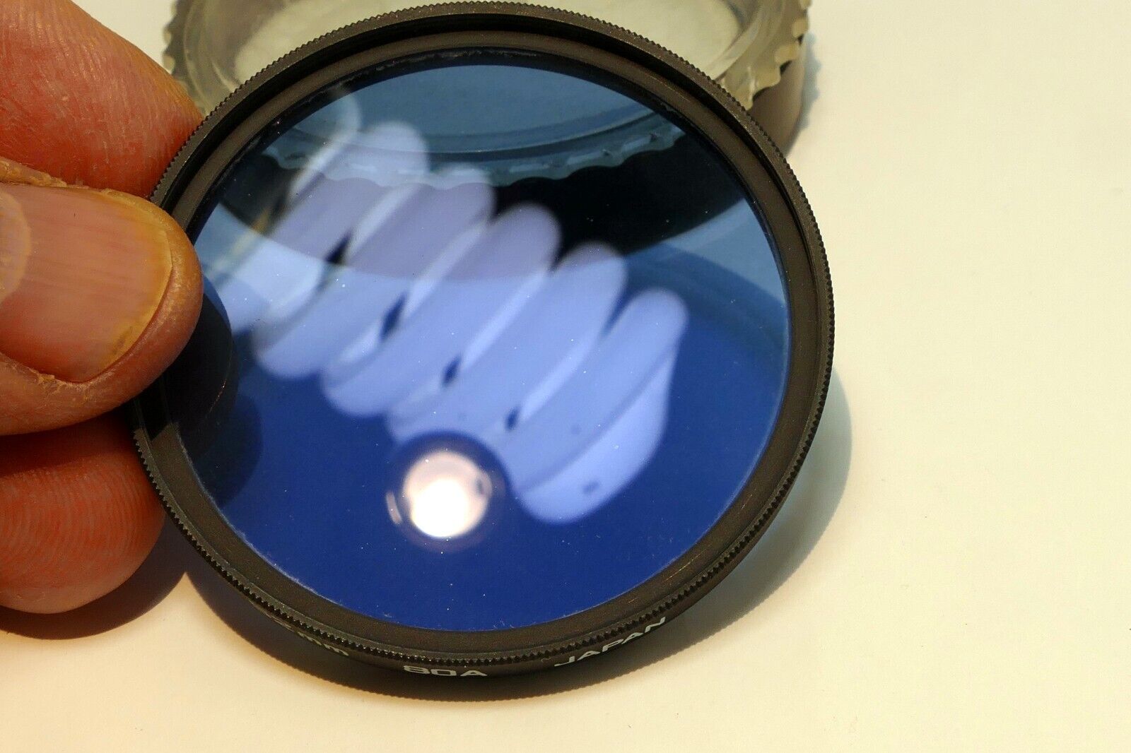 HOYA  52mm Filter  80A  Blue made in Japan with plastic case