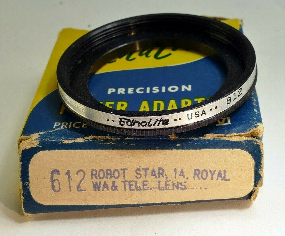 Ednalite 612 adapter 38mm to 44.5mm (series VI) filter holder for Robot Star 14