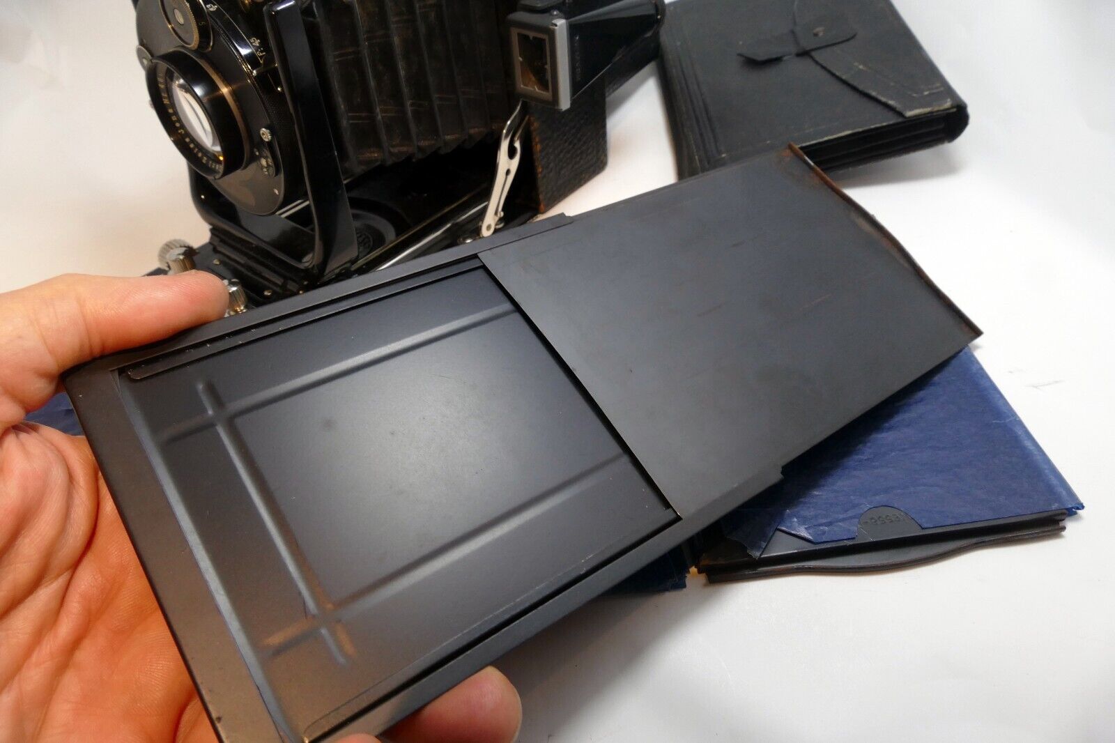 Zeiss Contessa Adoro Nettel Folding camera w/ Carl Jena 15cm f4.5 Lens souped-up