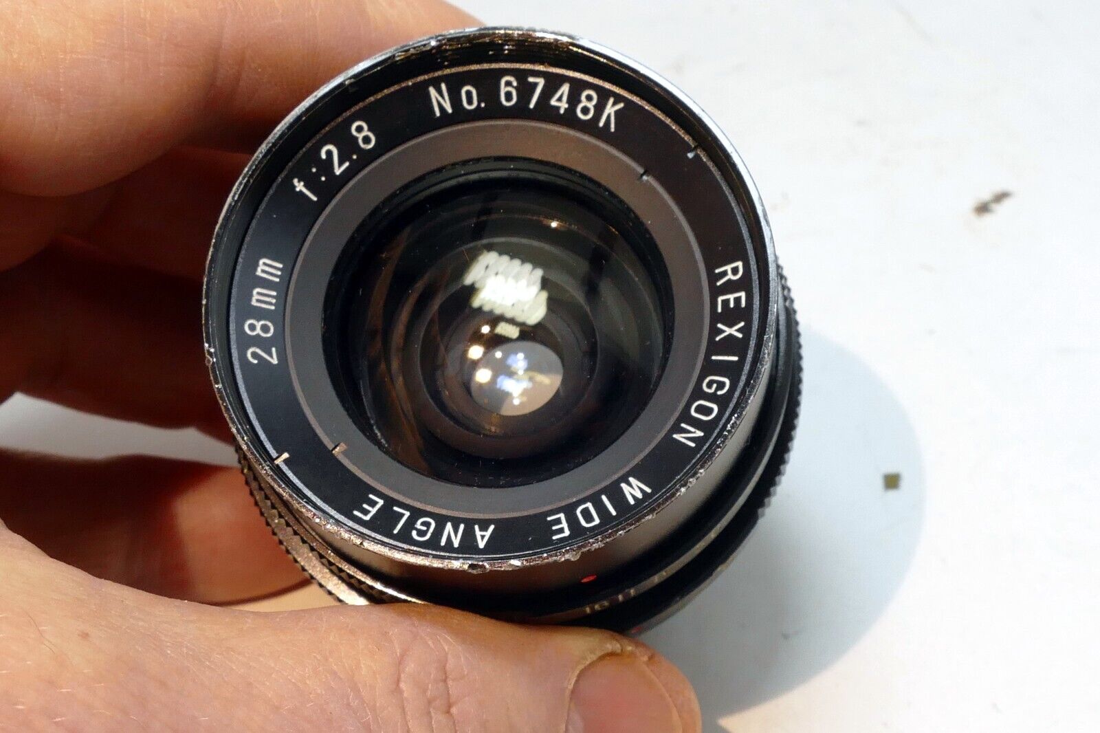 Rexigon 28mm f2.8 wide angle T2 Mount w/M42 Mount - AS IS Parts or Repair