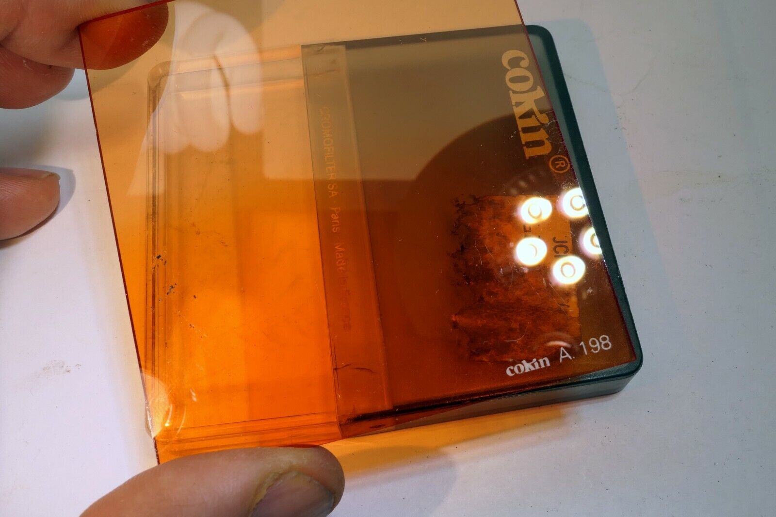 Cokin A 198 Sun 2 (A197) Gradual Lens filter France A series 67X72mm sunset