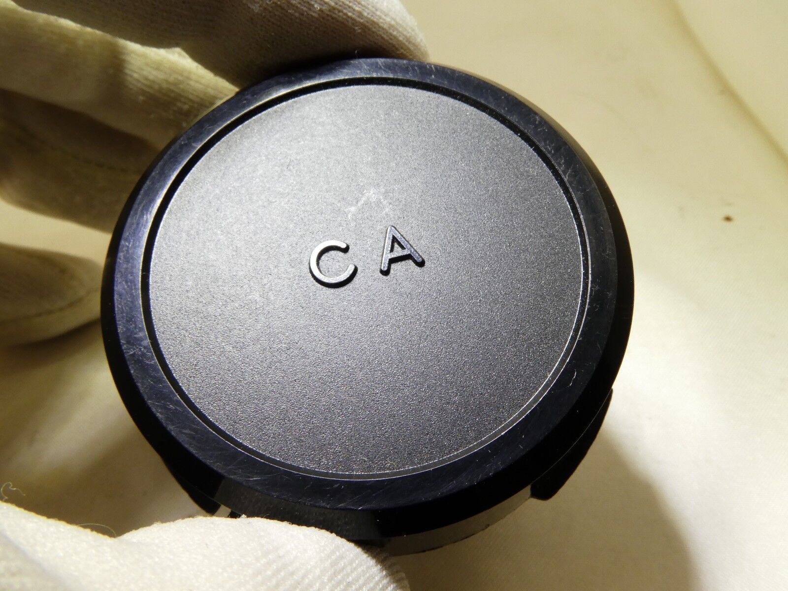 VIVITAR "CA" Rear FD Cap Lens Plastic Canon FD manual focus breech lock vintage