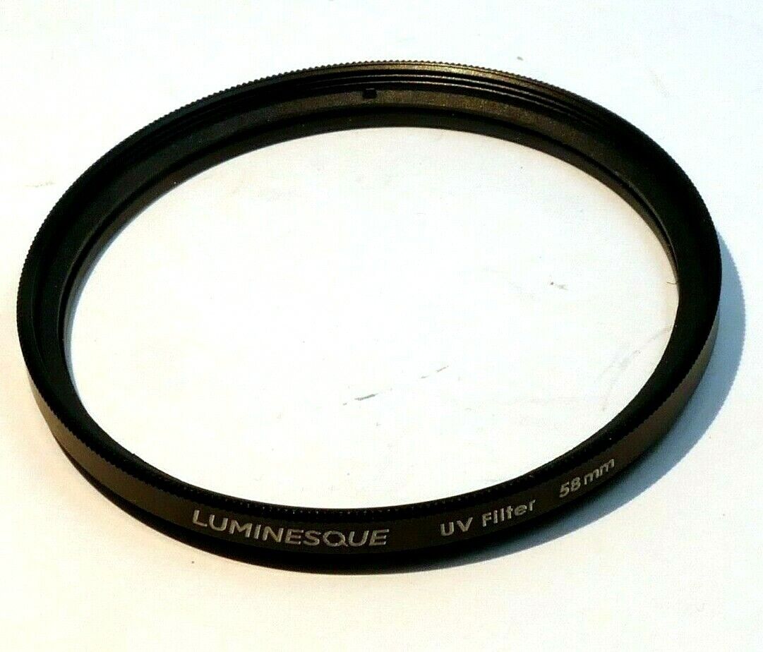 Luminesque 58mm  UV  Lens Filter  protector