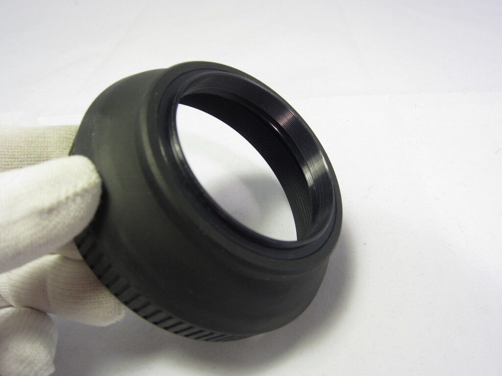 vintage Generic Rubber Lens Hood 52mm for 50mm f2  6206044