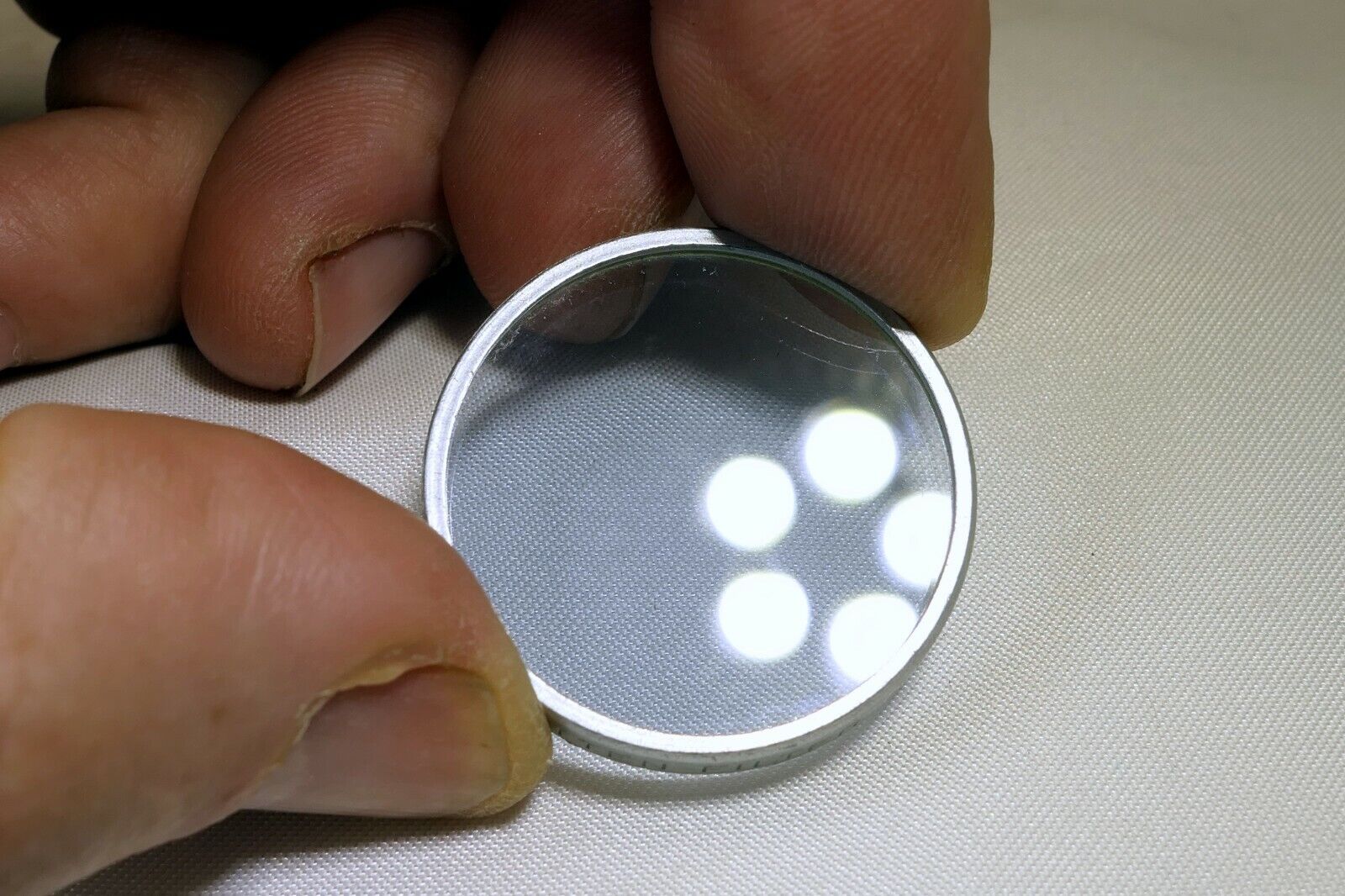 Kodak No 82A glass lens Filter 30mm OD drop in series V #5 Five wratten