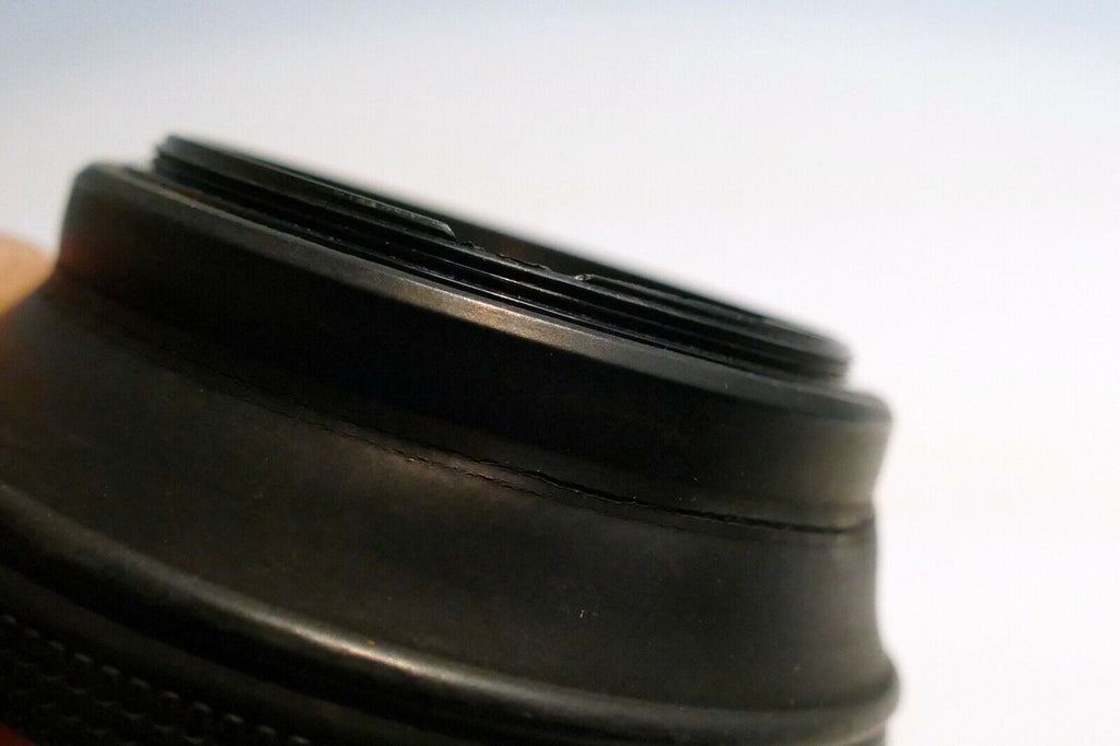 52mm rubber lens hood shade for normal to medium telephoto
