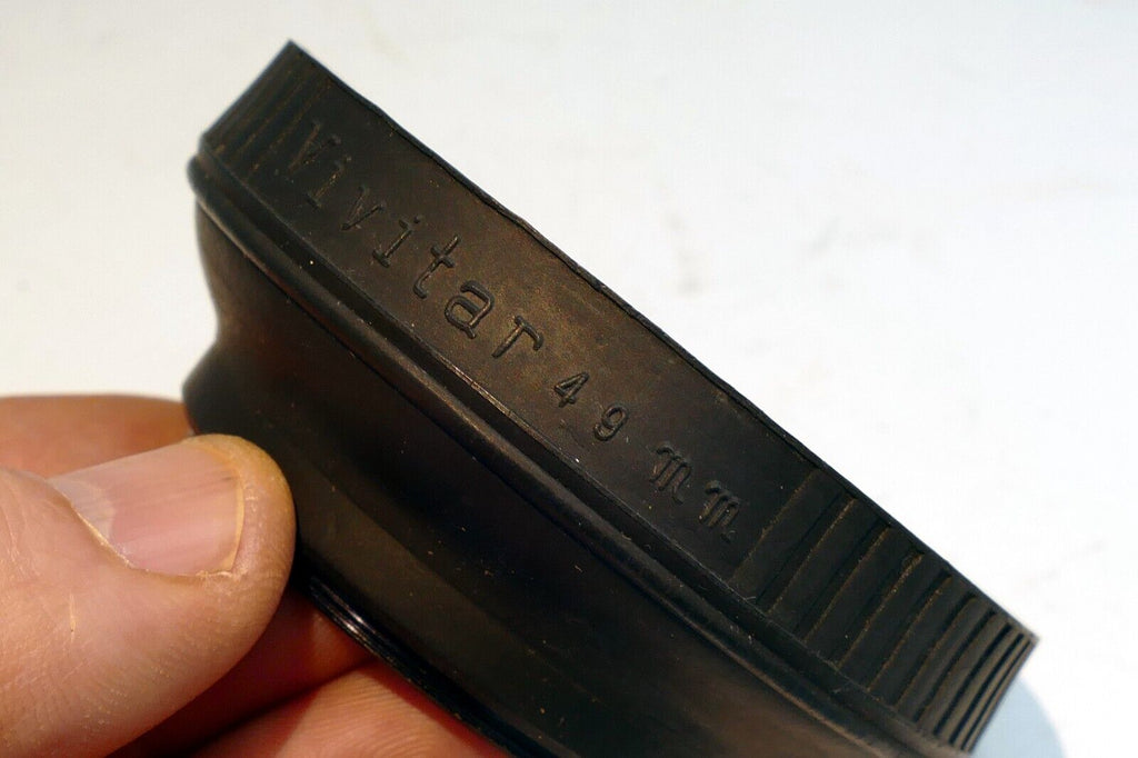 49mm Lens Hood Shade rubber threaded screw in for 50mm f1.9