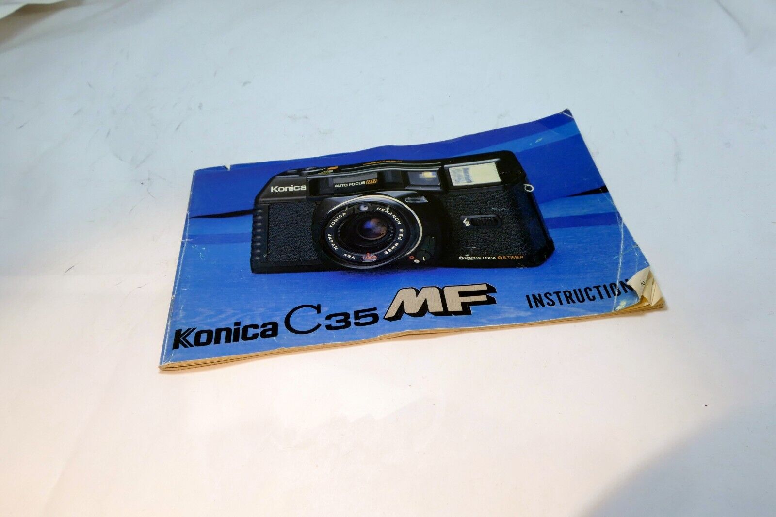Konica C35 MF Camera Guide Booklet/Manual  English EN