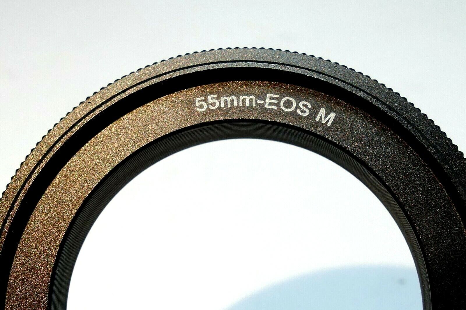 55mm Macro Reverse Adapter Ring for Canon EOS M M2 EF-M mount mirrorless cameras