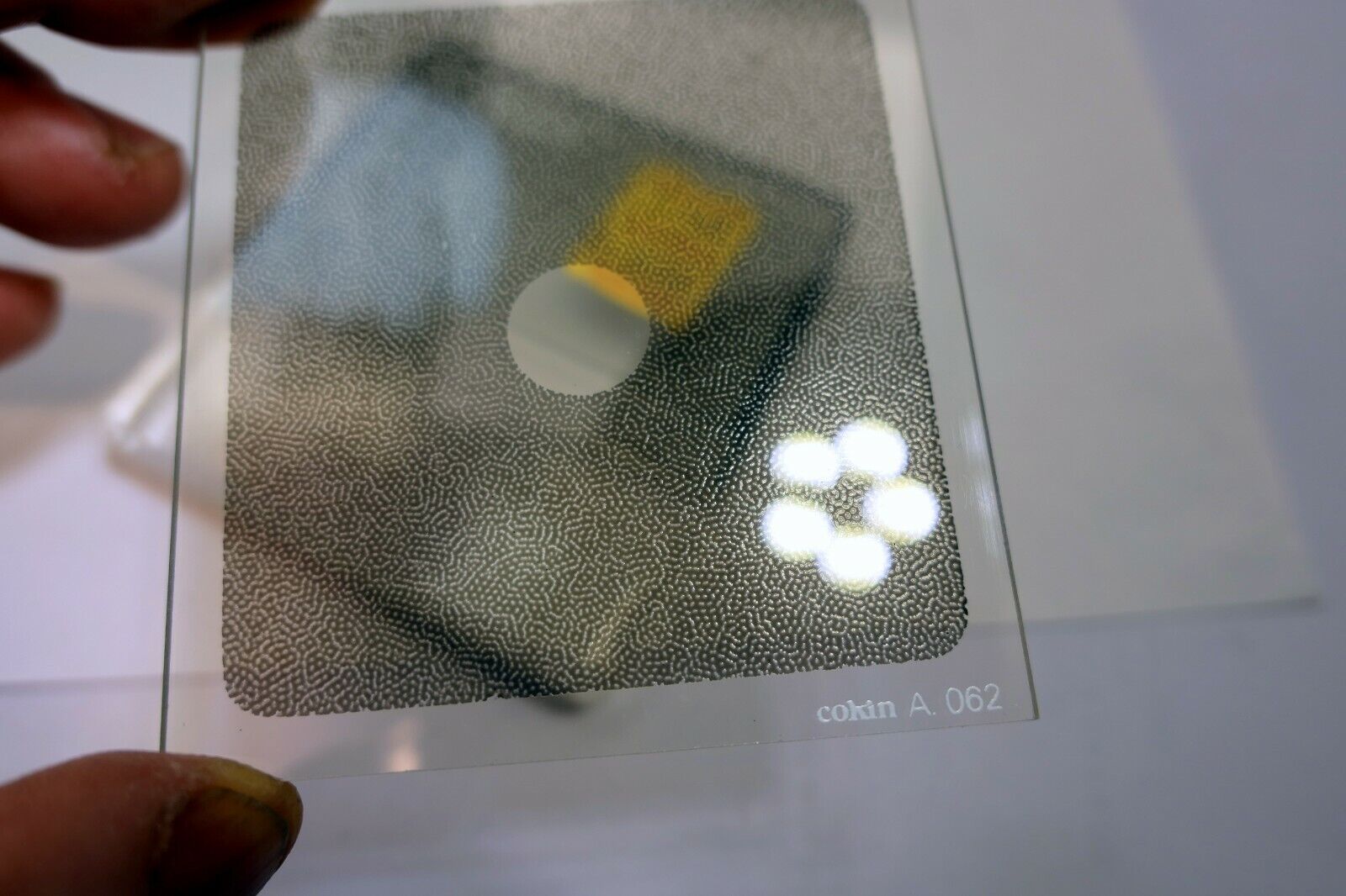 Cokin 062 Center Spot Grey 1 (A062) Filter square Lens A series  diffuser