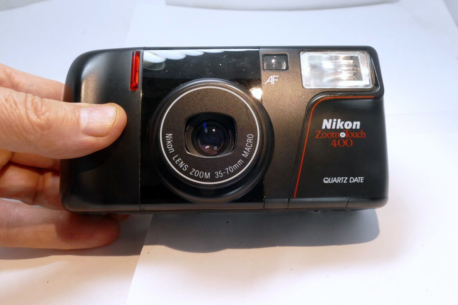 Nikon Zoom Touch 400 35-70mm AF Point & Shoot 35mm Film Camera - AS IS for PARTS