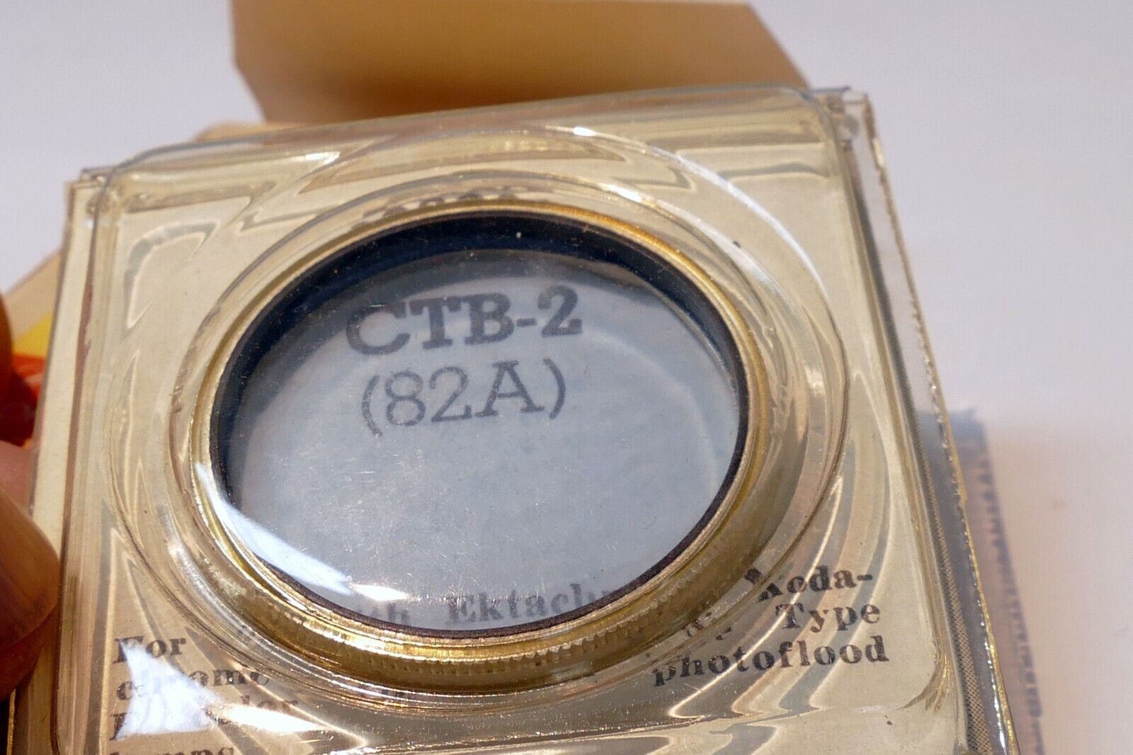 Ednalite Duraklad 82-A  Lens filter series V 5 30.2mm OD light blue cooling