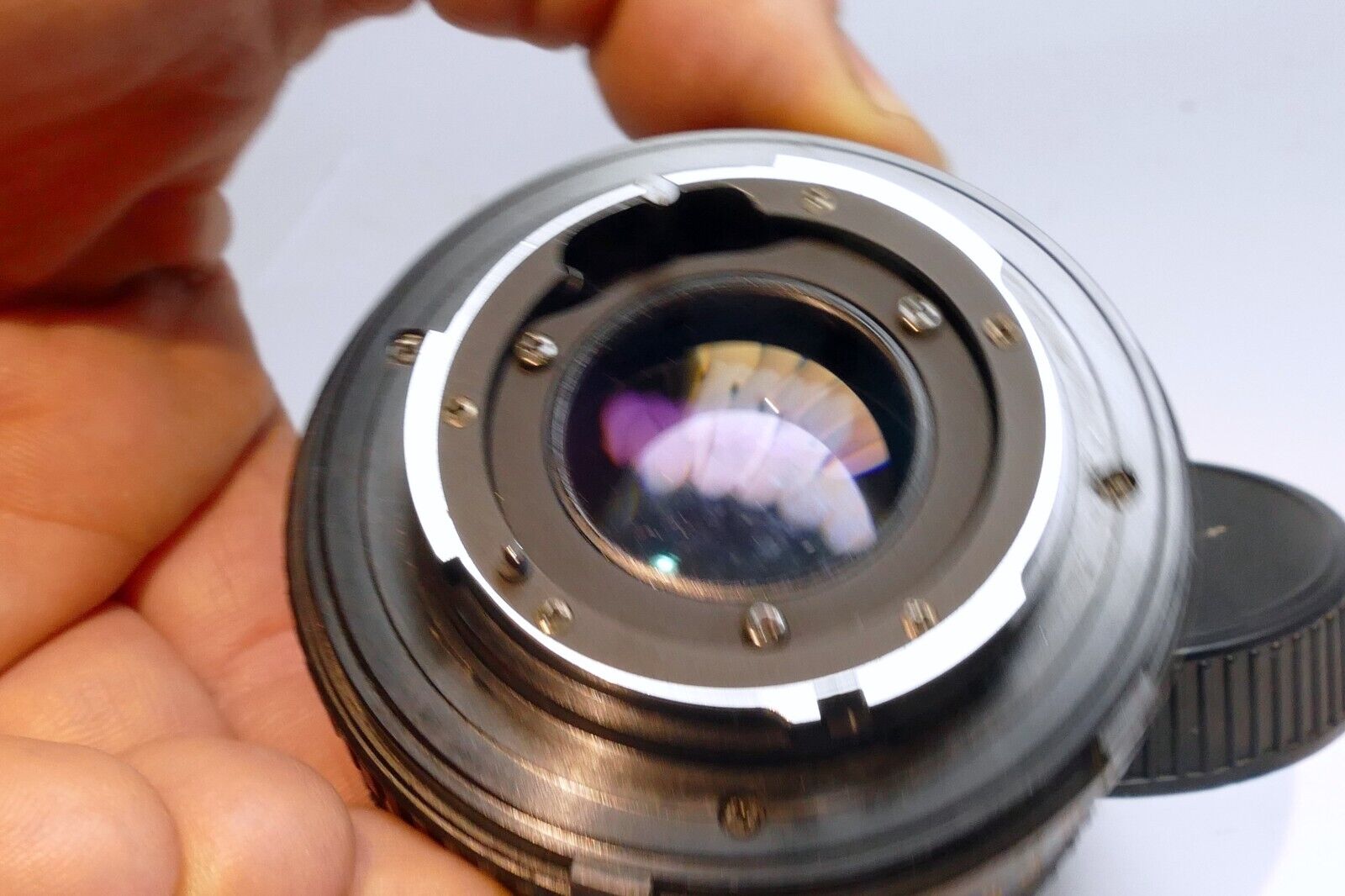 Minolta  MD 50mm f1.7 Lens aperture inop stuck - as is for parts