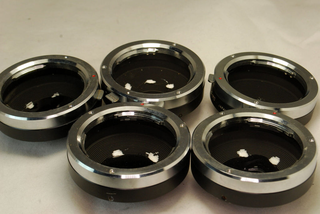 Minolta MD/MC Lens to C Cine mount adapter 16mm Bolex CCTV cameras made in Japan