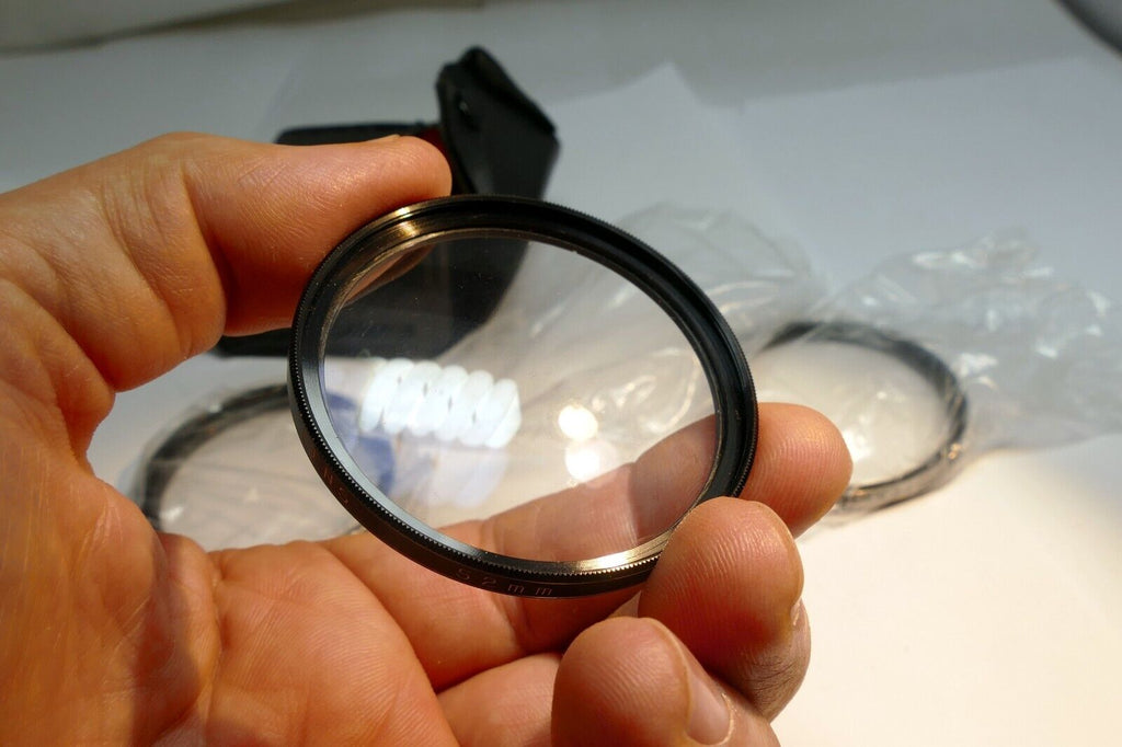 Vivitar 52mm Filter threaded lens macro close-up No 1, 2, 4 +1, +2, +4