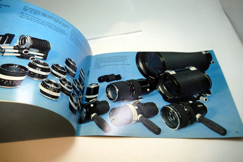 Sales Brochure Zeiss Ikon Contarex 35mm - Professional P Super S SE - guide
