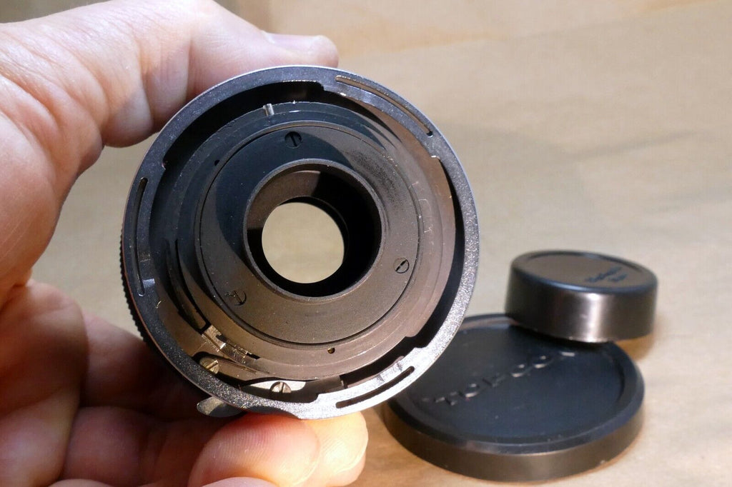 Topcon 135mm f4.0 Lens prime UV Topcor Unirex - with light haze inside, mint