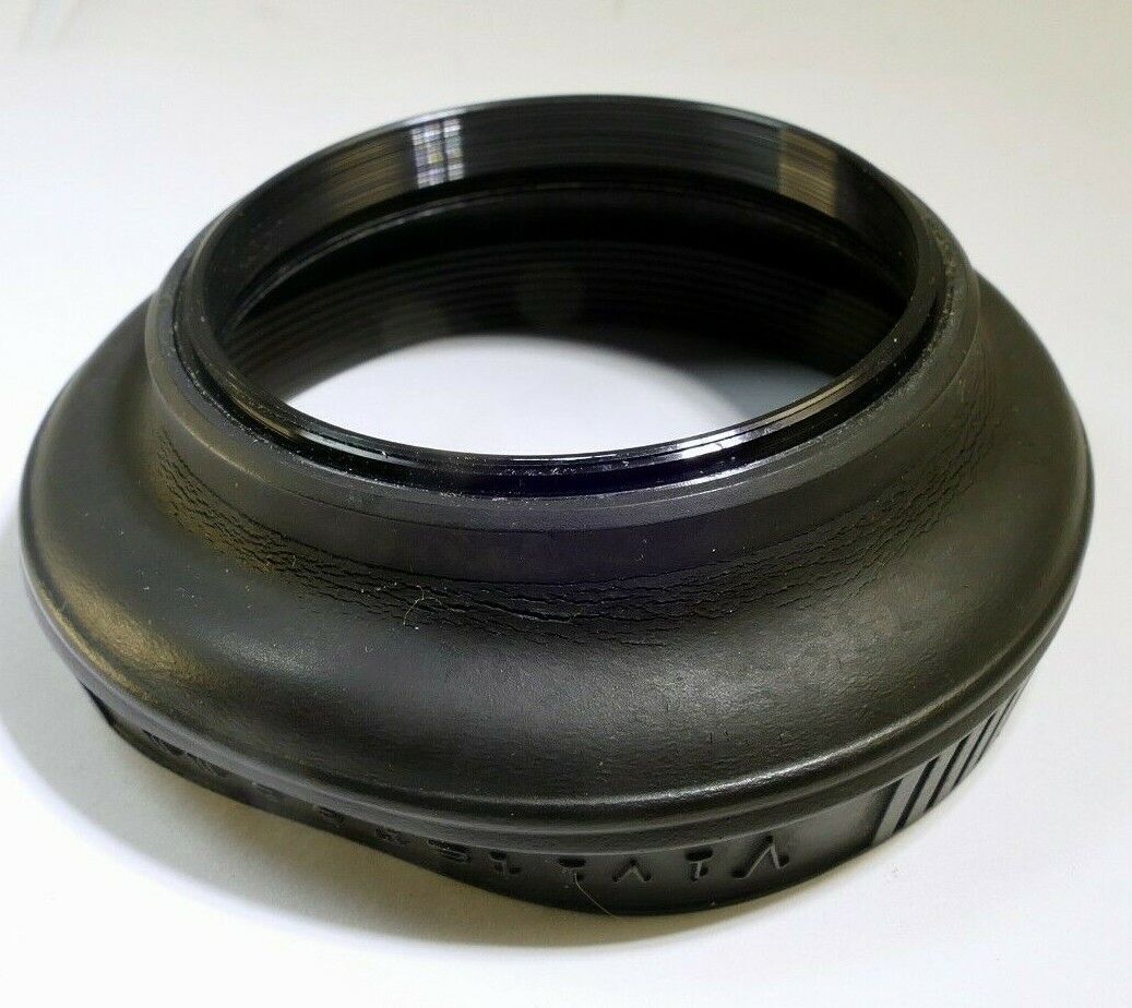 55mm screw in Vivitar Rubber Lens Hood Shade  (poor conditon)
