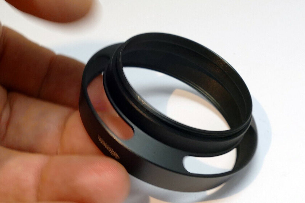 46mm Lens Hood shade metal threaded vented for Lumix G 20mm 1.7 II & 14mm 2.5 AS