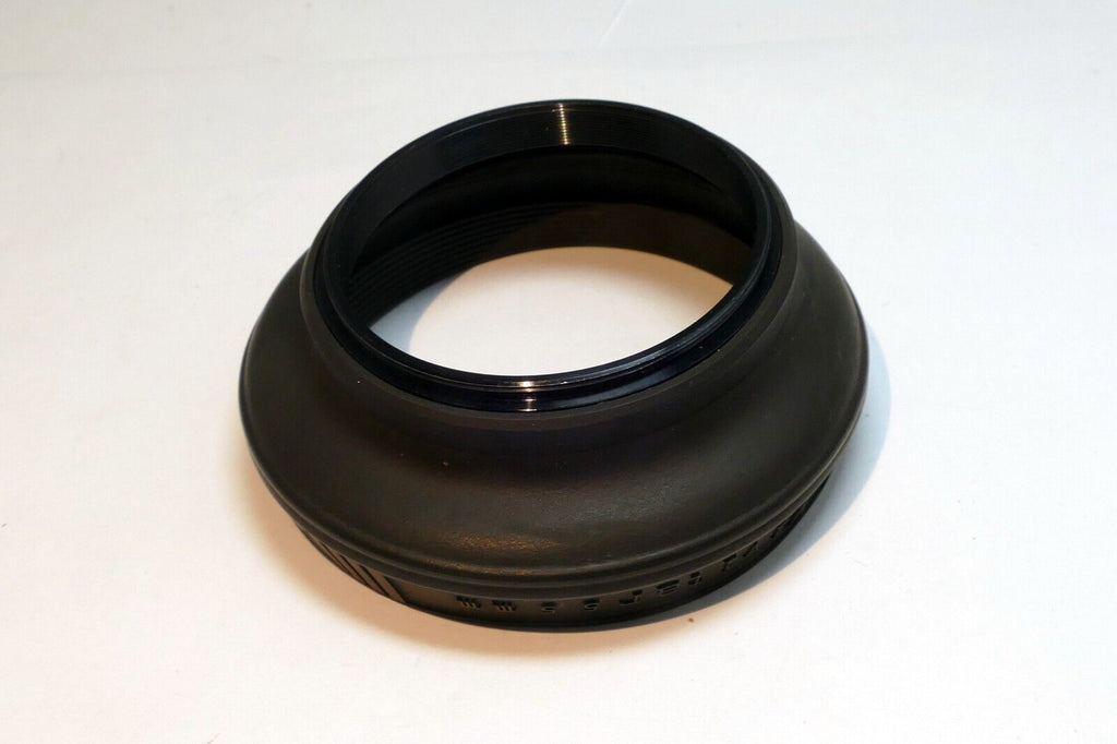 Vivitar 55mm Rubber Lens Hood Shade - poor condition  (rubber rigid from age)