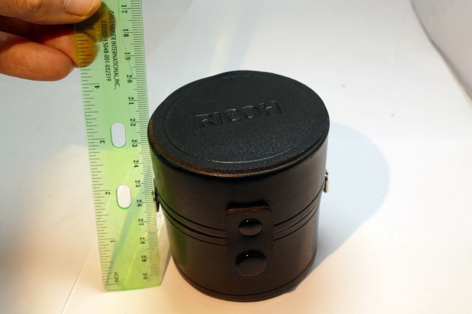 Ricoh Hard Lens Case for  XR Rikenon 50mm f1.4 Mount K -  genuine OEM