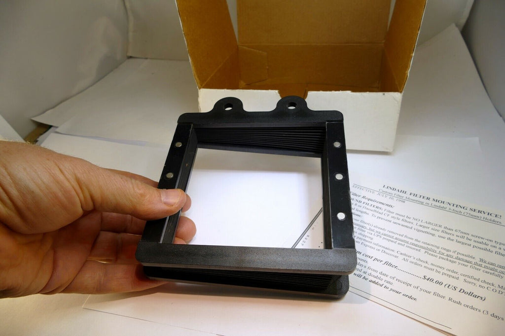 LINDALH Auxialiary Bellows lens Hood 43.1500 Bell-O-Shade