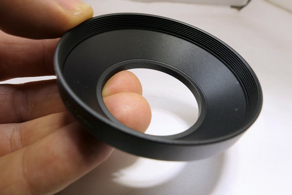 40.5mm Metal Sturdy LENS hood Wide Angle screw w/ threaded in front rim 62mm 3cm
