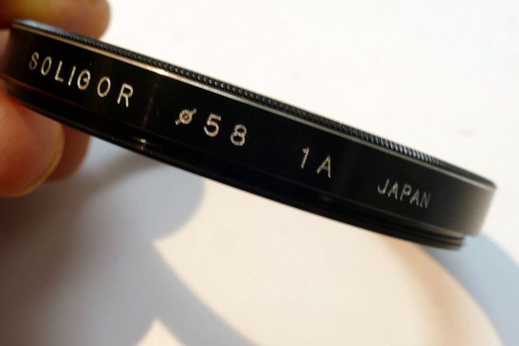 Soligor Skylight 1A 58mm Lens Filter made in Japan