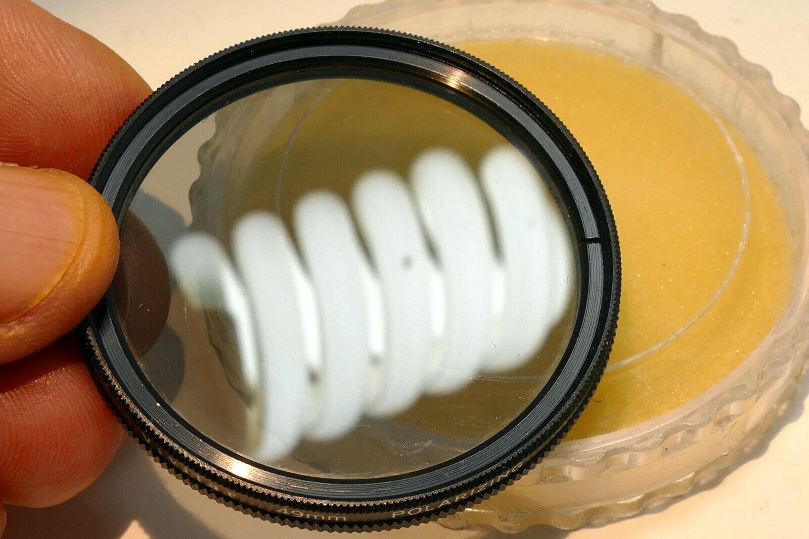 Vivitar 49mm PL Polar Filter Low Profile Thin linear polarizer
