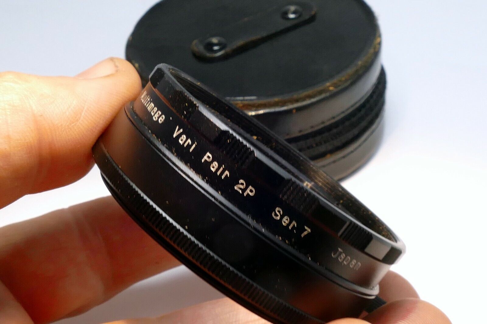 Spiralite Multi-Image Vari pair 2P Lens Filter threaded  mirage rotating