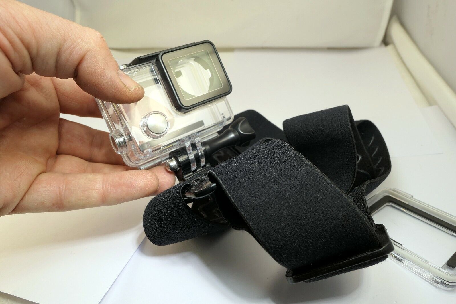 GoPro HERO Elastic Adjustable Head Strap Mount Belt Headband