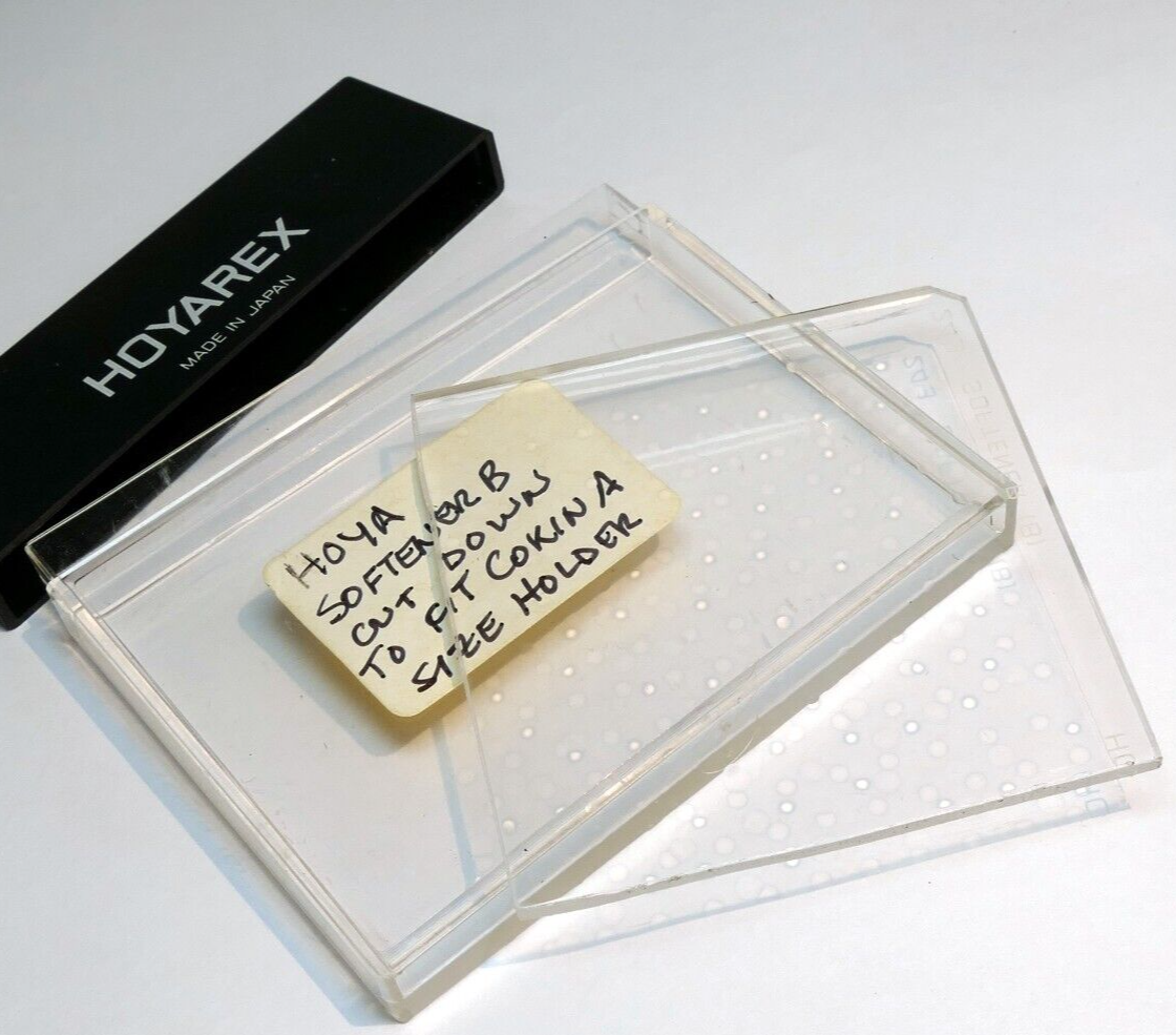 Hoya 243 Softener B Soft Focus Filter  65X65mm square drop in for Cokin A S