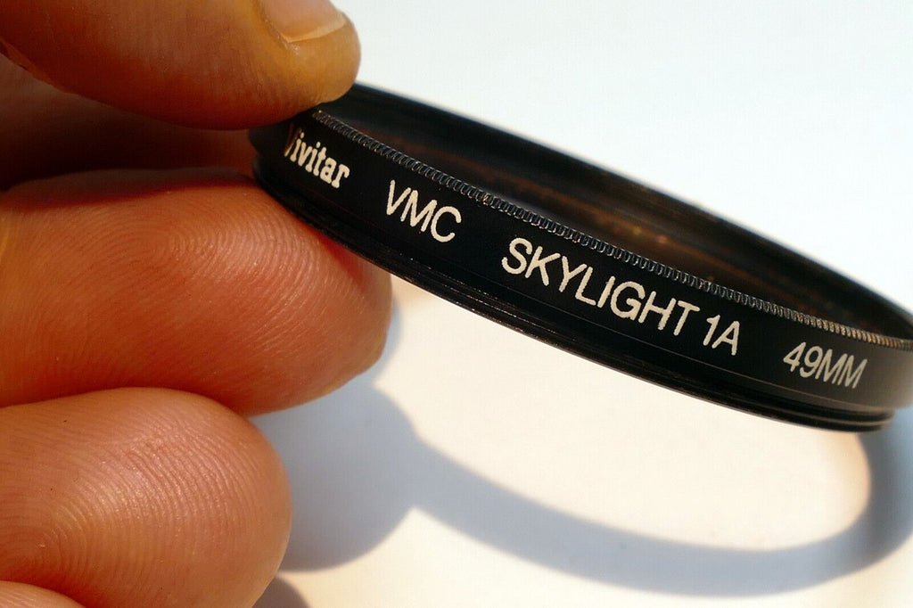 Vivitar 49mm Lens Filter  VMC Multi-Coated Skylight A1 sky warming