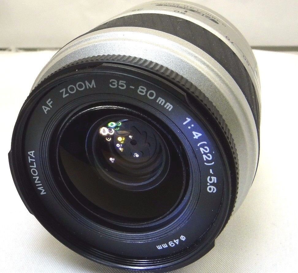 Minolta 35-80mm f4-5.6 Lens Maxxum - - - -   AF inop - - - Parts or Repair AS IS