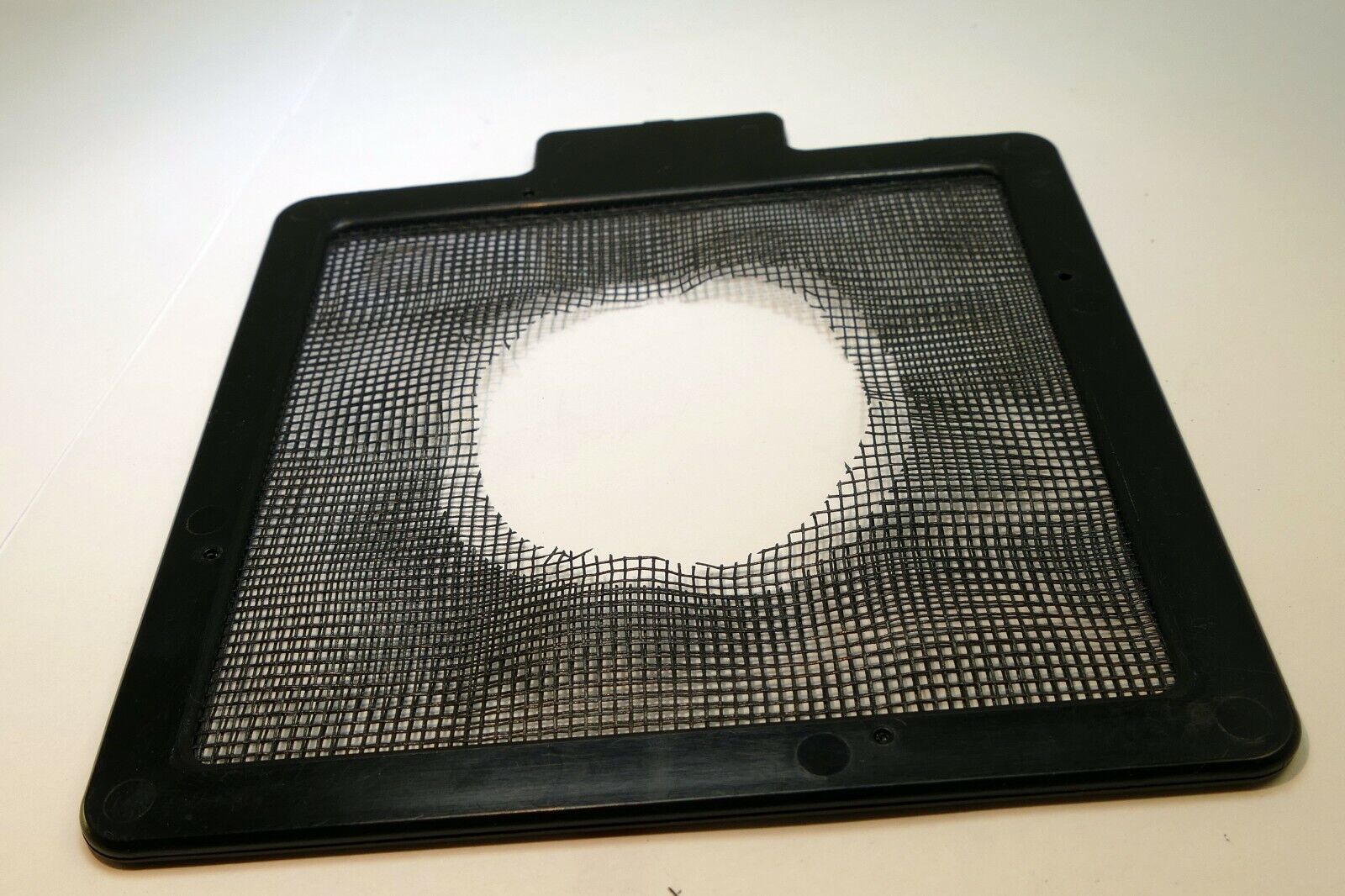 Lindahl Plastic Vignetter Mask Frame 4.5X4.5" for bellows Large 2" Round Oval