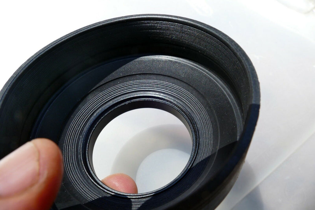 55mm Rubber Lens Hood Shade double threaded for Telephoto 135mm f2.8 f3.5
