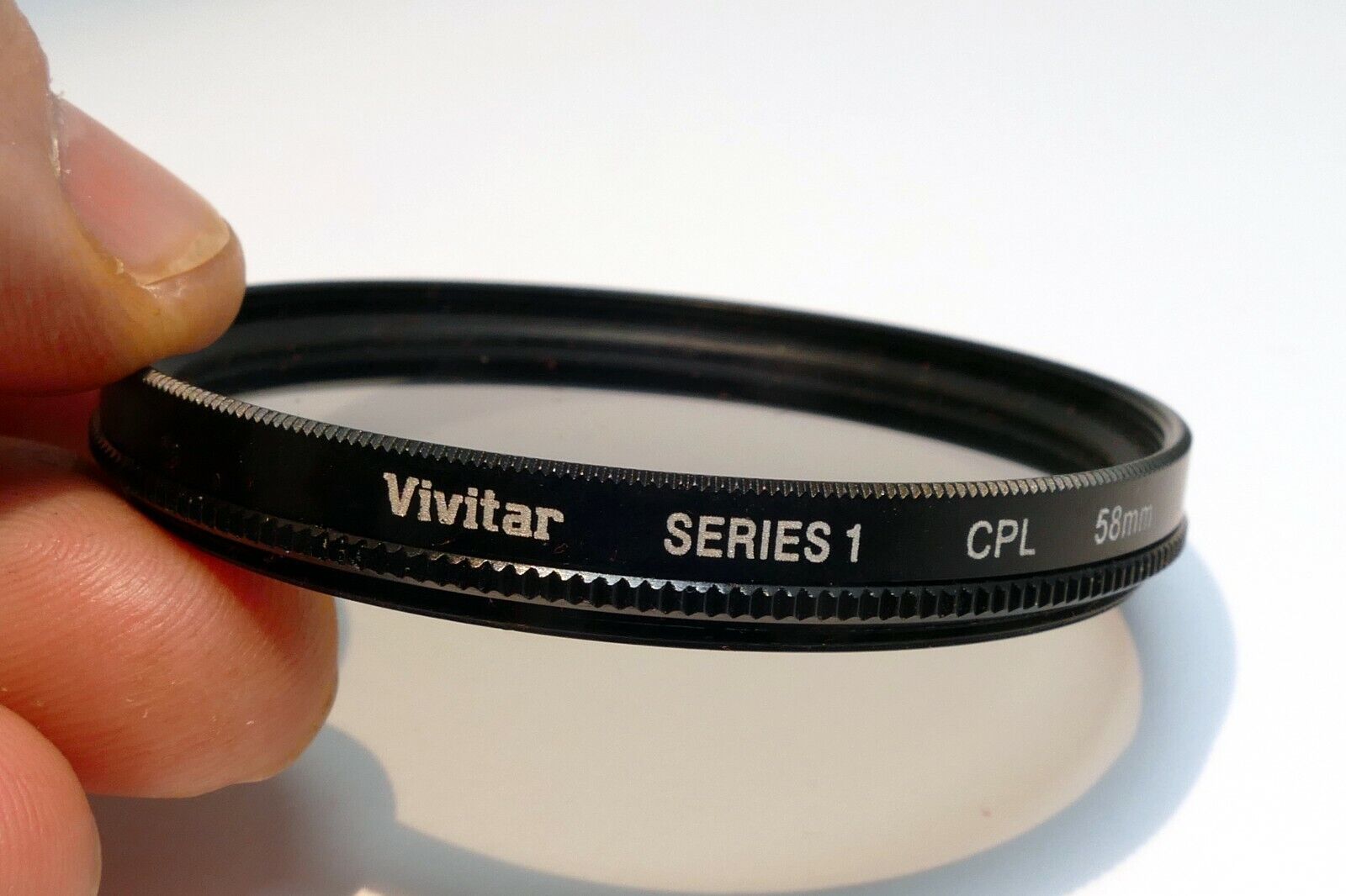 Vivitar series 1 Circular C-PL Polarizer Polarizing  58mm filter