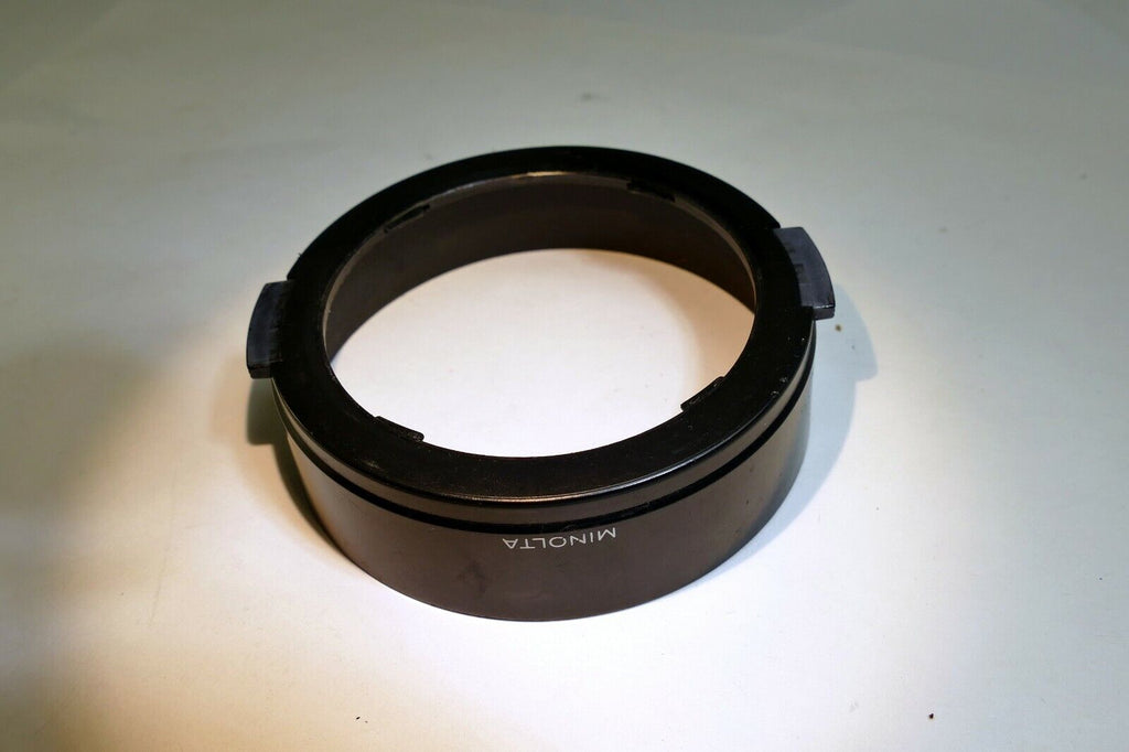 Minolta 55mm Lens Hood snap on for 35-135mm f3.5-4.5 MD Rokkor