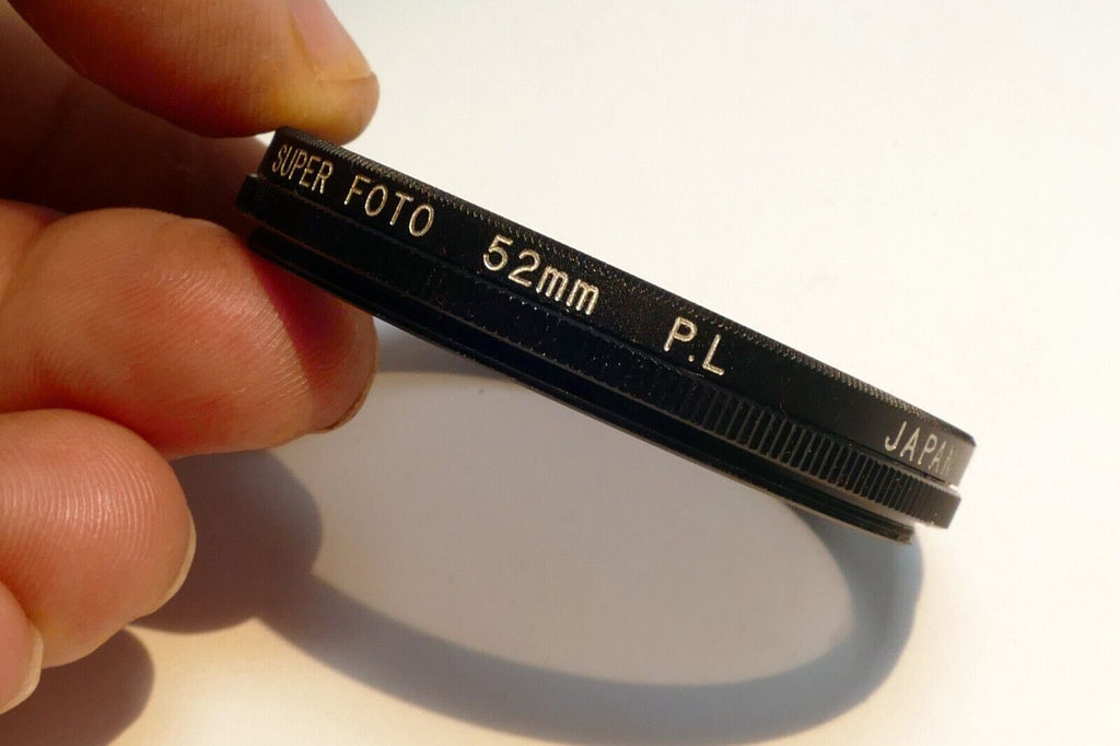 Super Photo 52mm Lens Filter  PL Polar Polarizer